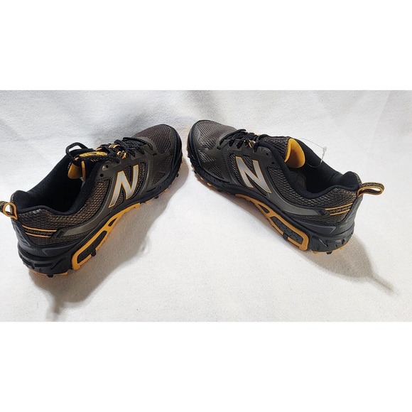 new balance 412 v3 men's trail running shoes black/brown and yellow size-8 - Picture 5 of 8